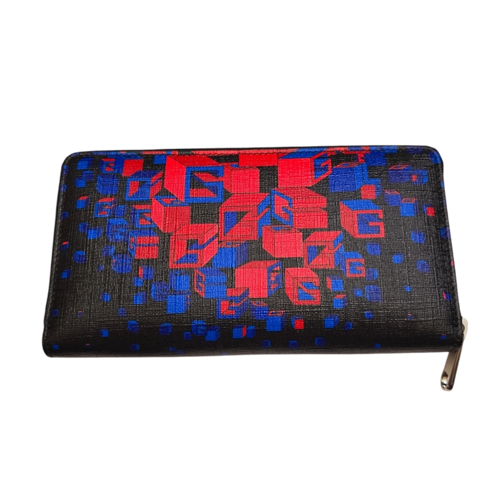Gucci Square G Space Zip Around Wallet